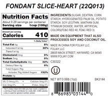 Load image into Gallery viewer, Heart Edible Cake Decoration