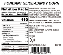 Load image into Gallery viewer, Candy Corn Edible Cake Decoration