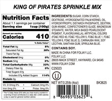 Load image into Gallery viewer, King of Pirates Sprinkle Mix