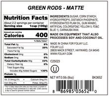 Load image into Gallery viewer, Dark Green Matte Rod