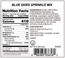Load image into Gallery viewer, Blue Skies Sprinkle Mix