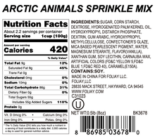 Load image into Gallery viewer, Arctic Animals Sprinkle Mix
