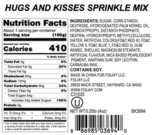 Load image into Gallery viewer, Hugs and Kisses Sprinkle Mix