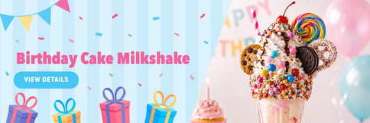 Birthday Cake Milkshake (Freakshake Version)