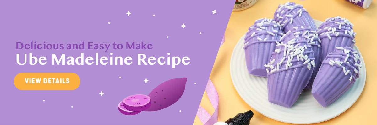 Delicious and Easy to Make Ube Madeleine Recipe