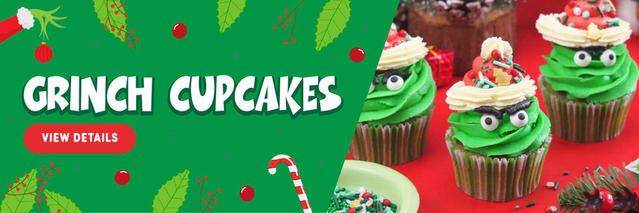 Grinch Cupcakes