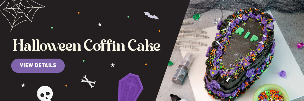 Halloween Coffin Cake