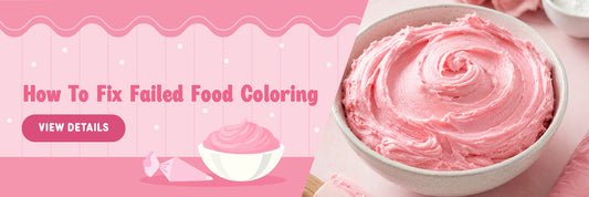 Fixing Failed Food Coloring: Too Light or Too Dark