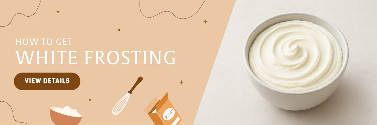 How to Get White Frosting