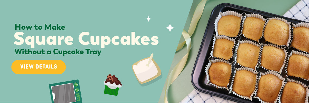 How to Make Square Cupcakes Without a Cupcake Tray