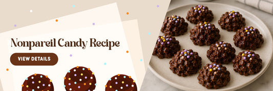 Nonpareil Candy Recipe (Easy Chocolate Clusters)