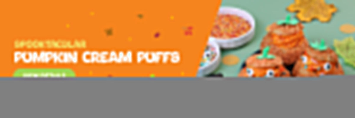 Spooktacular Pumpkin Cream Puffs for Halloween!