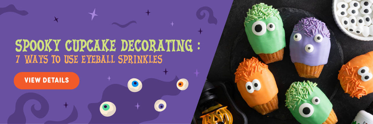 Spooky Cupcake Decorating: 7 Ways to Use Eyeball Sprinkles