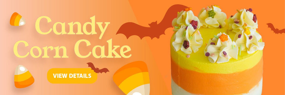 Candy Corn Cake Recipe for Fall!
