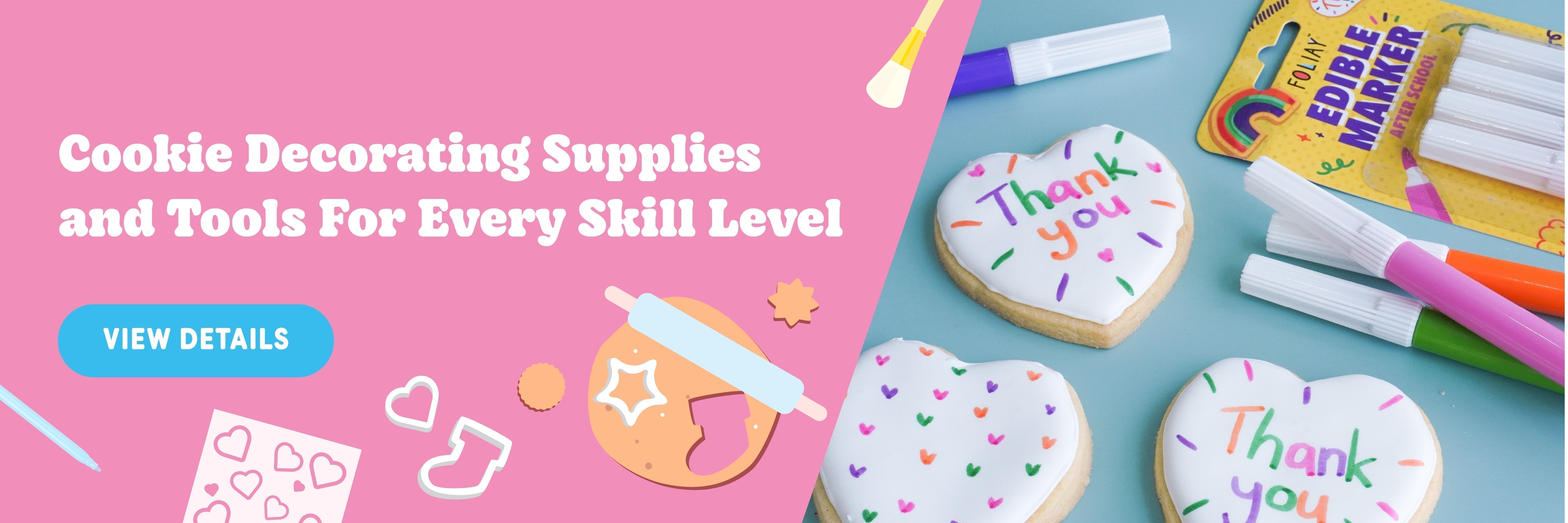 Cookie Decorating Supplies and Tools For Every Skill Level – Foliay