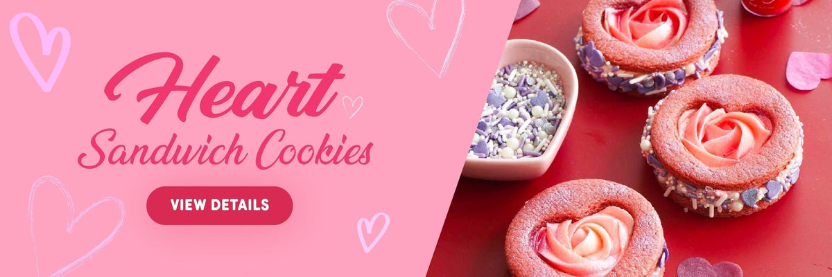 Baking with Love: Heart Sandwich Cookies