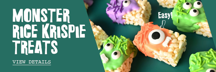 Monster Rice Krispie Treats Recipe for Halloween!