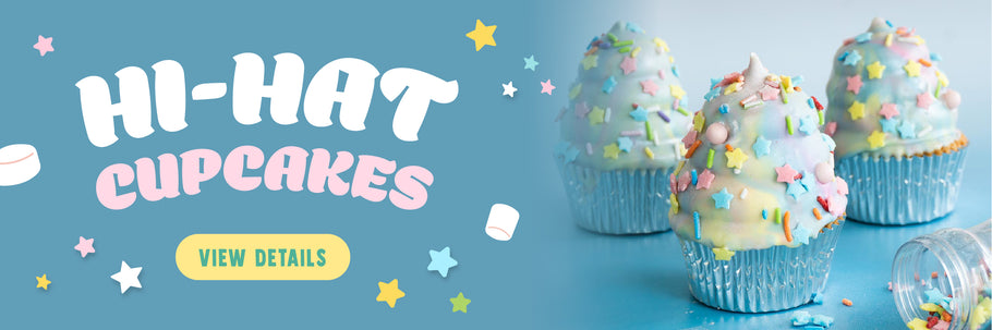 Hi-Hat Cupcakes Recipe !