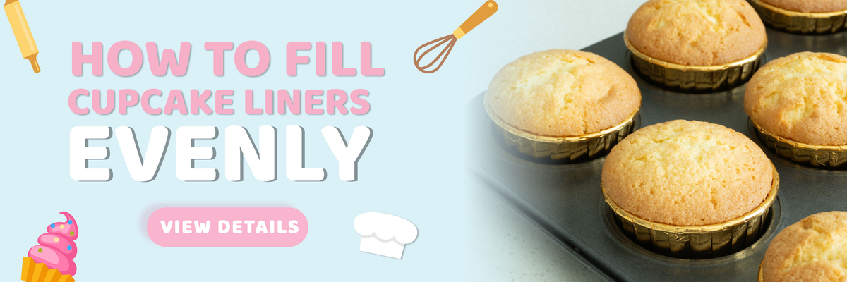 How to Fill Cupcake Liners Evenly?
