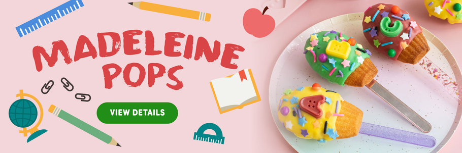 Madeleine Pops Recipe for Back to School !