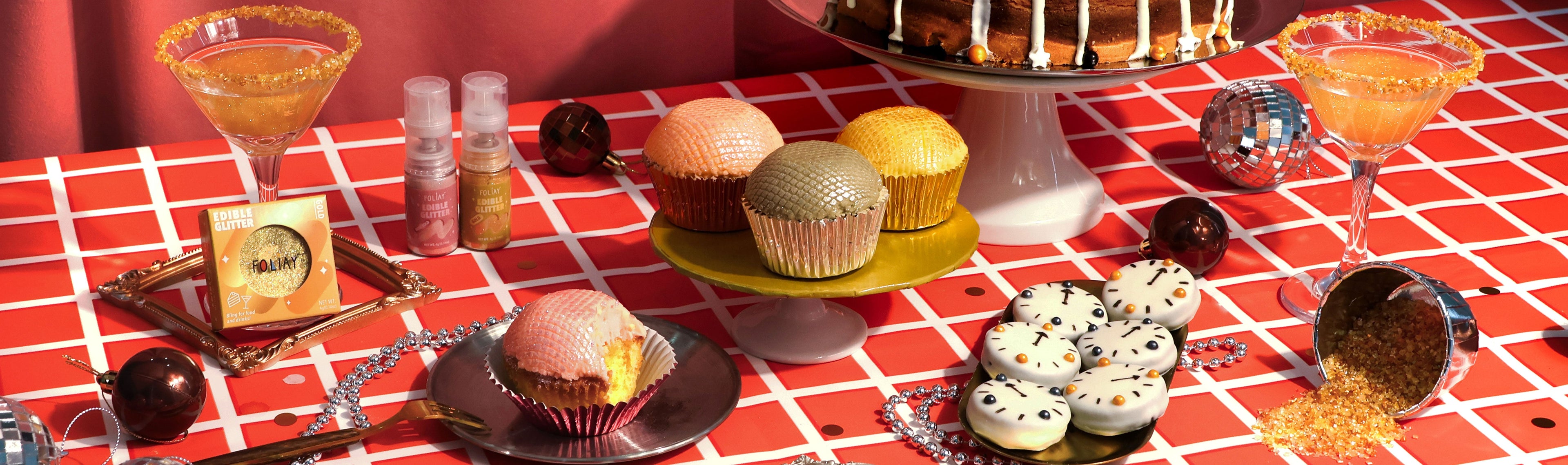 New Year Cake Sprinkles & Baking Supplies