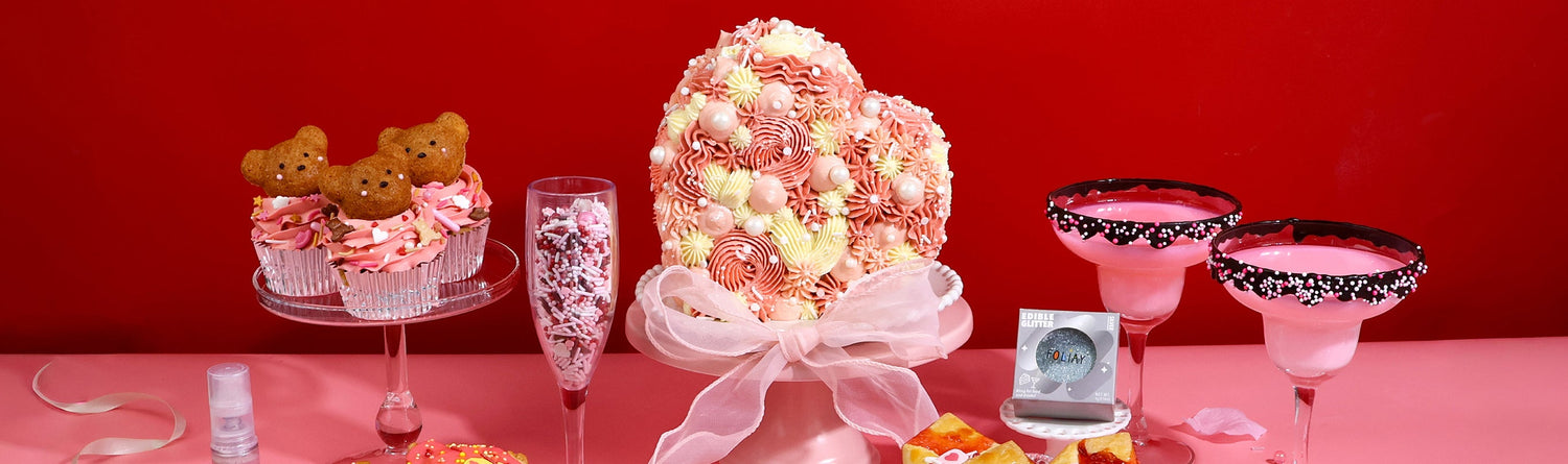 Valentine's Day Cake Sprinkles & Baking Supplies
