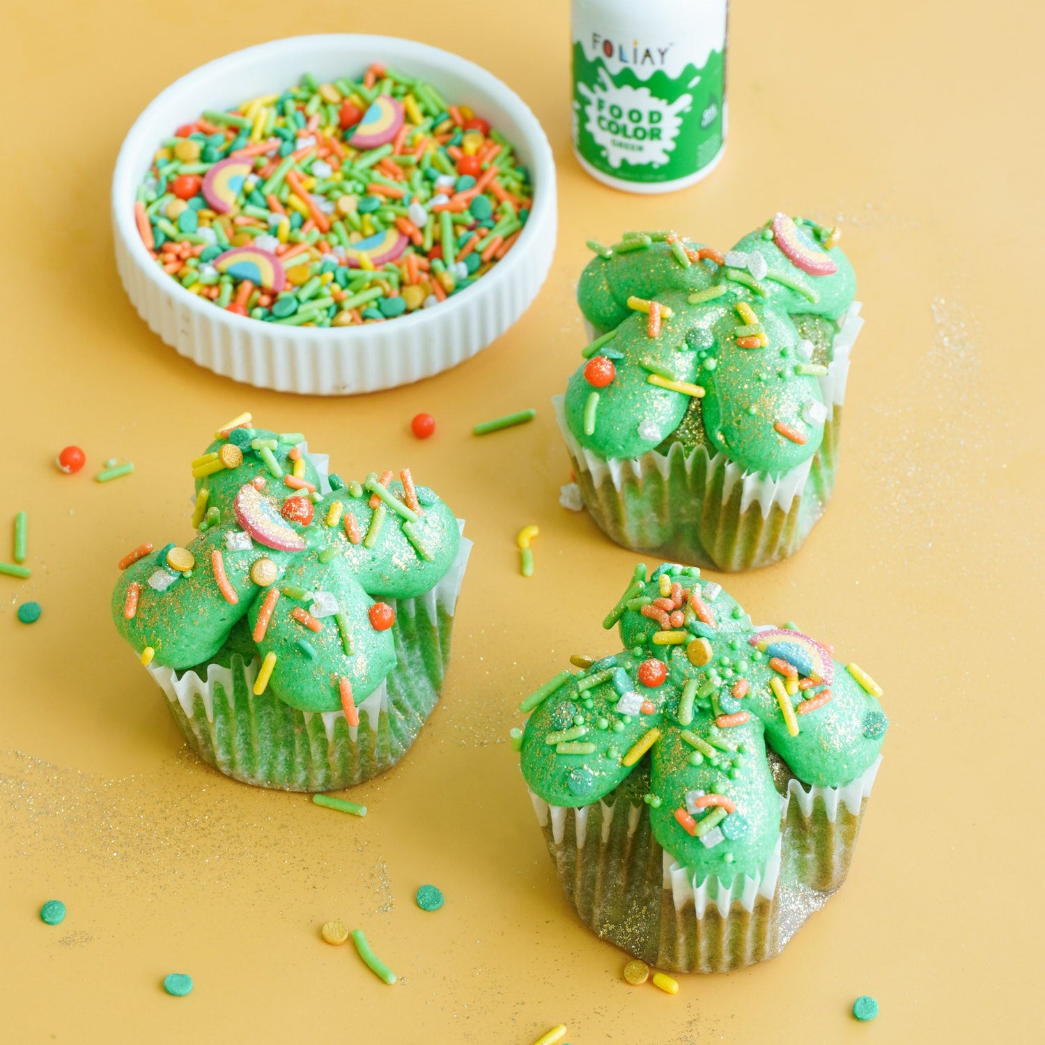 St. Patrick's Day Cake Sprinkles & Baking Supplies