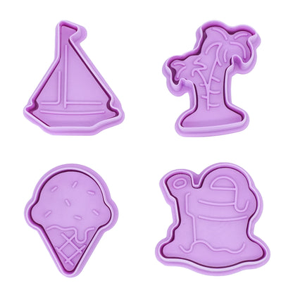 Summer Days Cookies Cutters - Set of 4