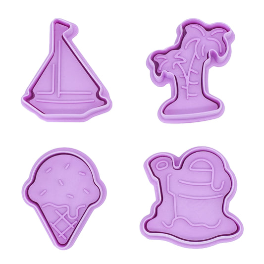 Summer Days Cookies Cutters - Set of 4