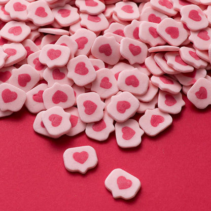 Love Message Edible Cake Decoration
