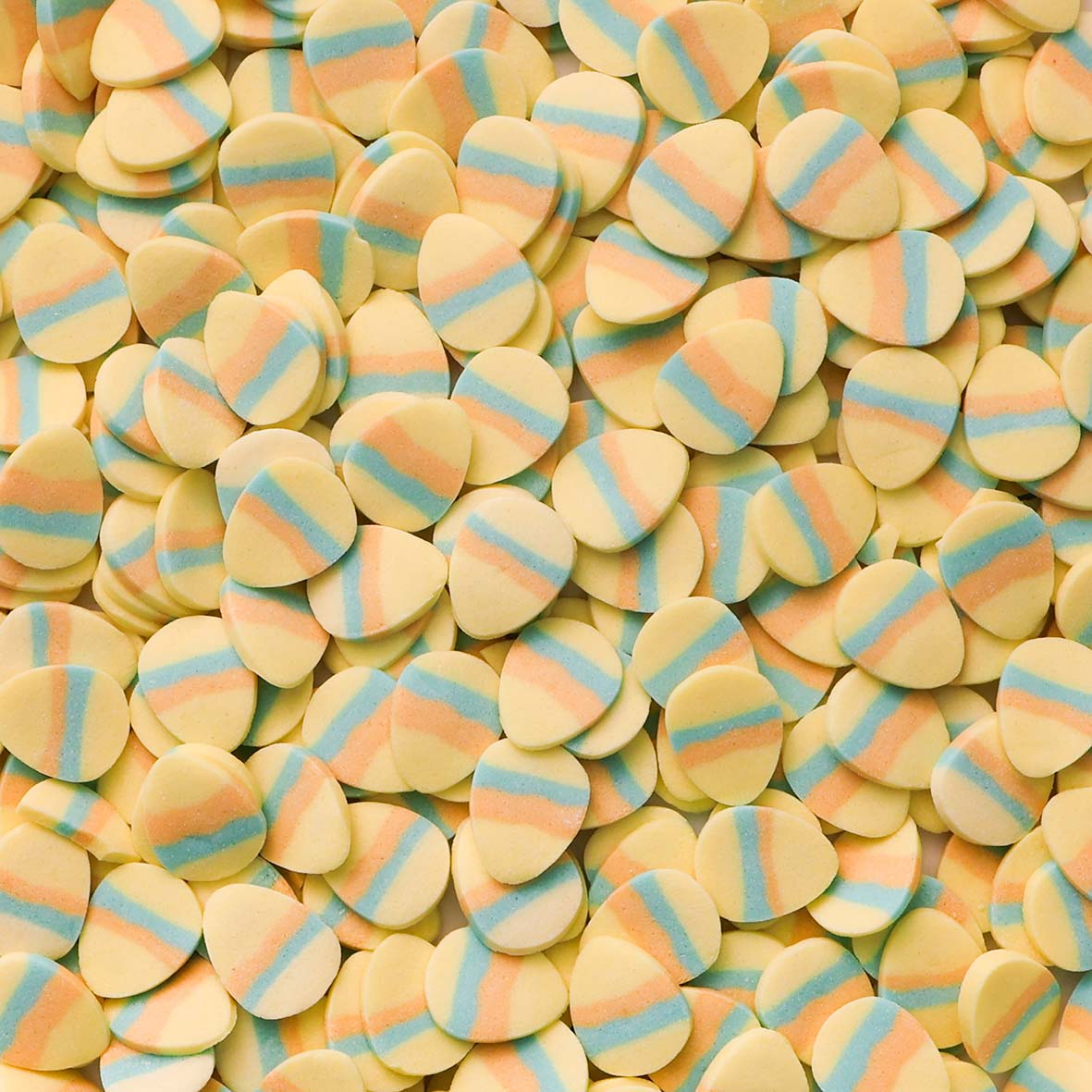 Yellow Easter Egg Edible Cake Decoration