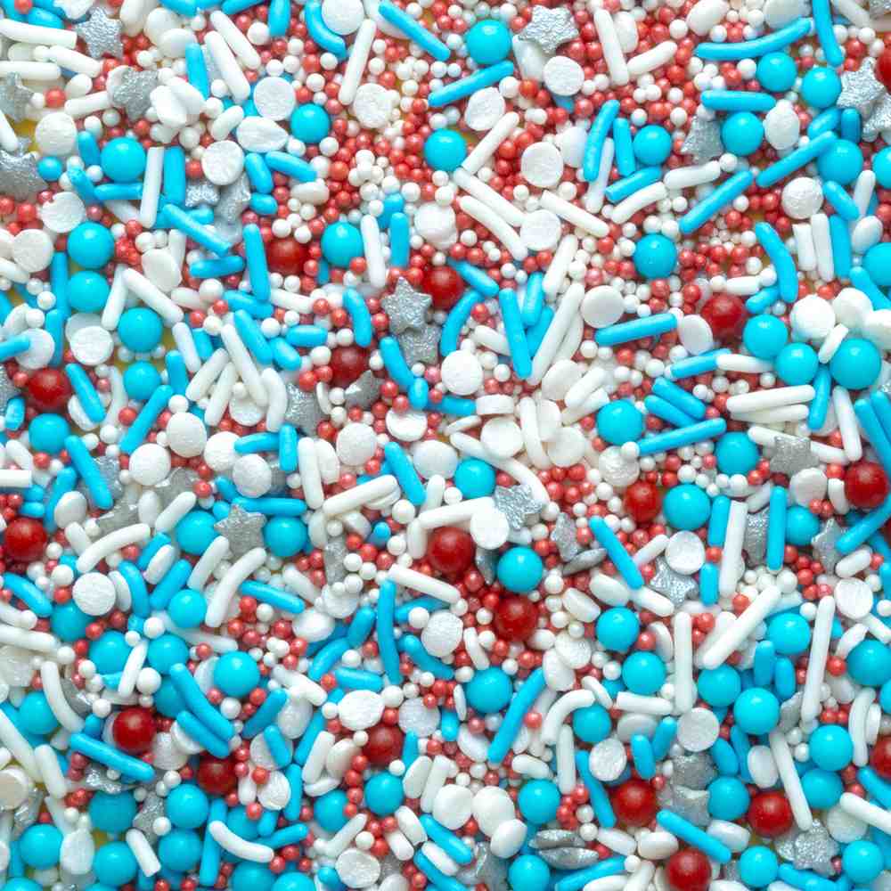 Stars And Stripes Sprinkle Mix