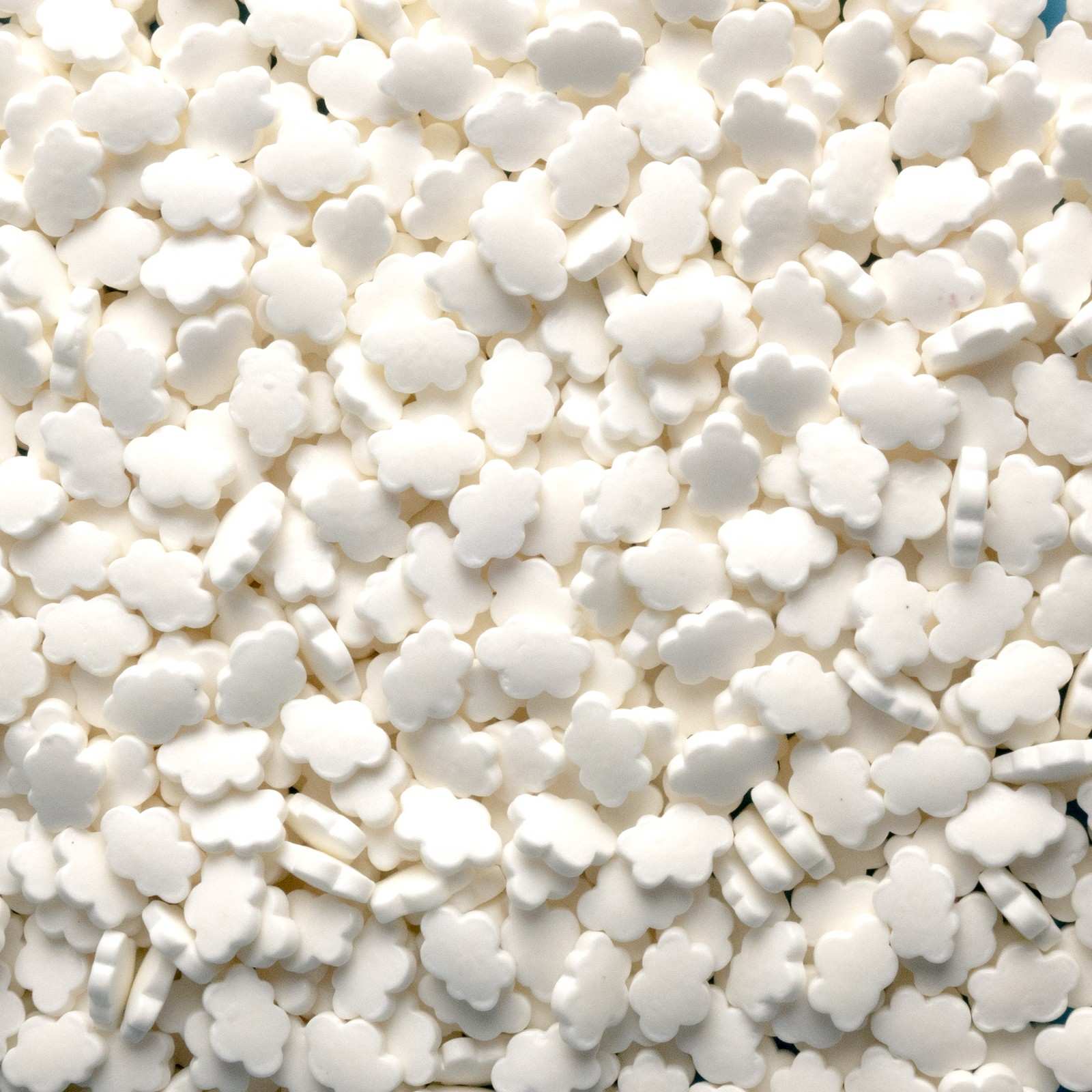 white clouds sprinkles