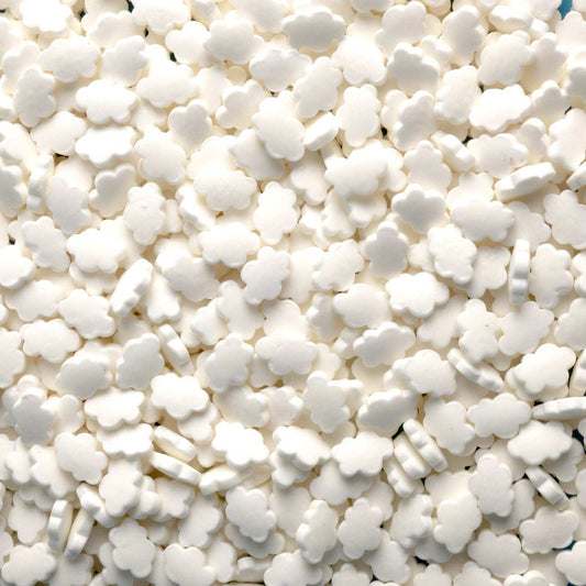 white clouds sprinkles