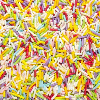 Natural Rainbow Jimmies Mix