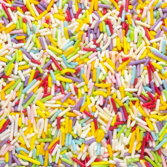Natural Rainbow Jimmies Mix