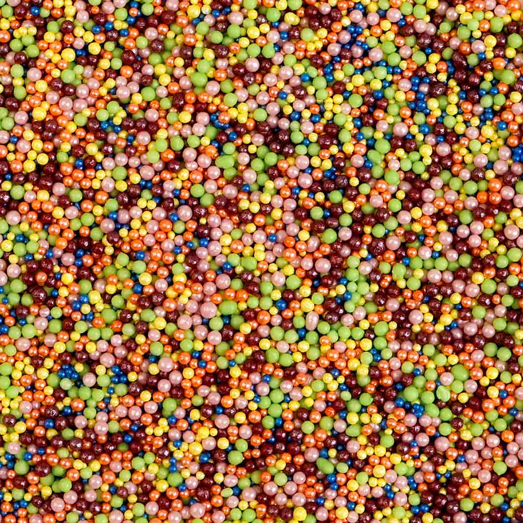 Bright Rainbow Nonpareils Mix