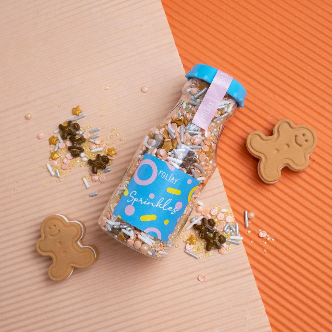 Gingerbread Wishes Sprinkle Mix