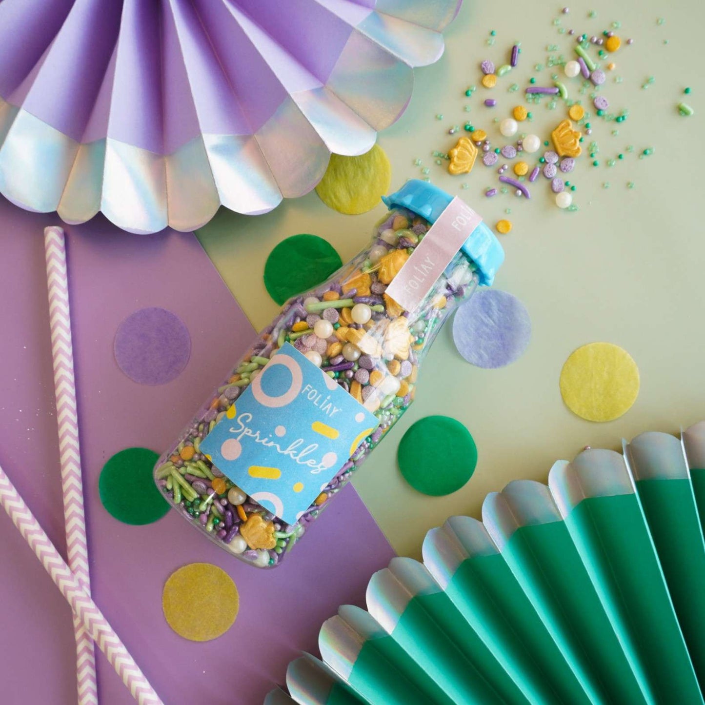 Mardi Gras Sprinkle Mix