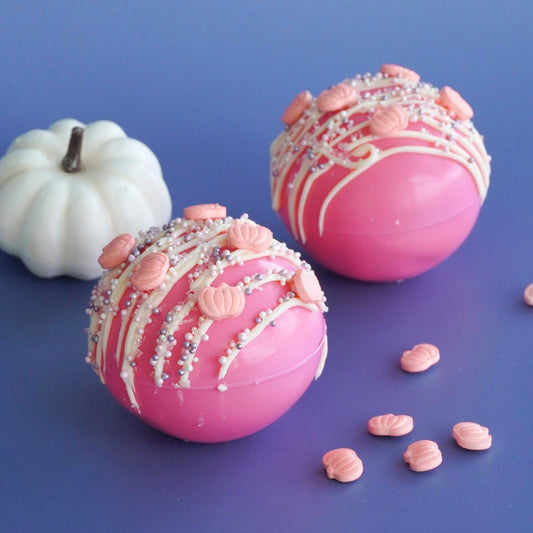 Pink Pumpkins Candy Sprinkles