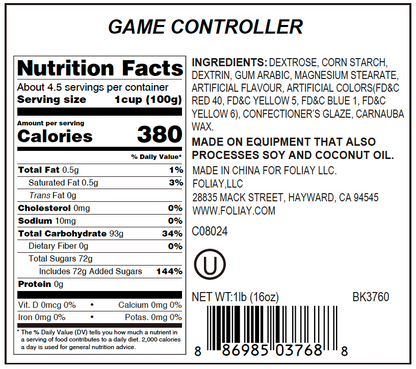 Game Controller Candy Sprinkles
