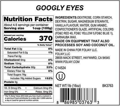 Googly Eyeball Candy Sprinkles