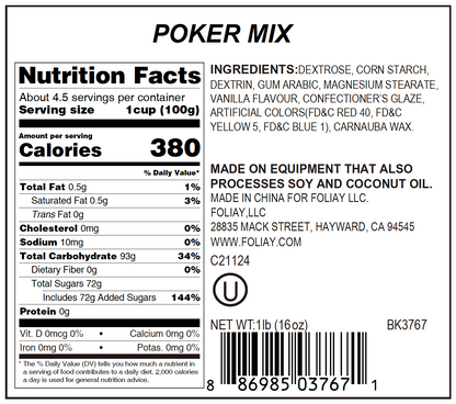 Poker Candy Sprinkles