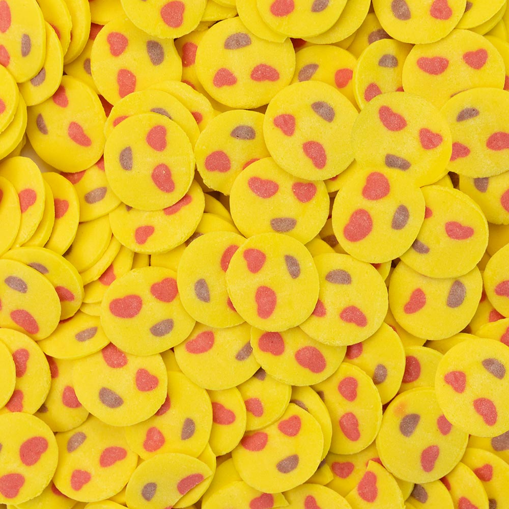 Heart Eyes Emoji Edible Cake Decoration