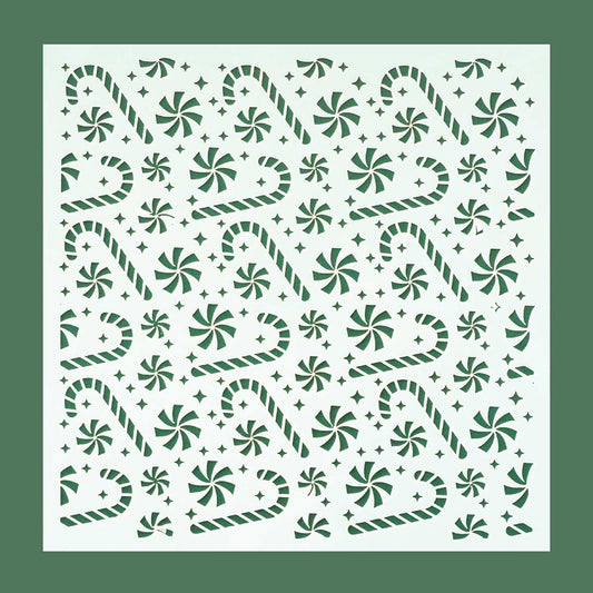 5.9" x 5.9" The Holiday Cookie Stencil