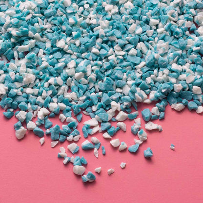 Blue & White Crushed Peppermint Crumb Topping