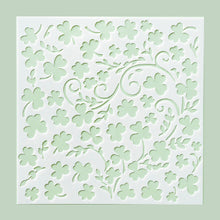 Load image into Gallery viewer, 5.9&quot; x 5.9&quot; Shamrocks Cookie Stencil
