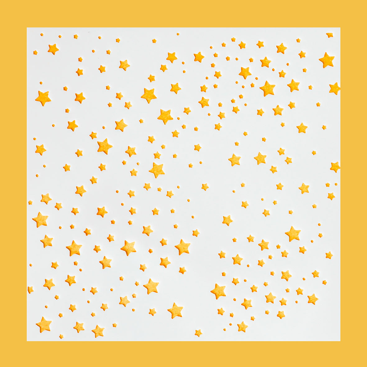 5.9" x 5.9" Galaxy Stars Pattern Cookie Stencil