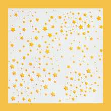 Load image into Gallery viewer, 5.9&quot; x 5.9&quot; Galaxy Stars Pattern Cookie Stencil
