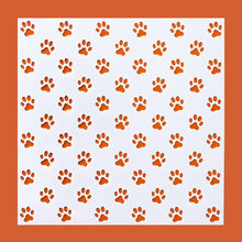 Load image into Gallery viewer, 5.9&quot; x 5.9&quot; Paw Print Cookie Stencil
